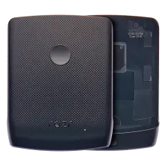 Back cover Glass Compatible For Motorola Razr (XT2000-1 / 2019) (Noir Black)