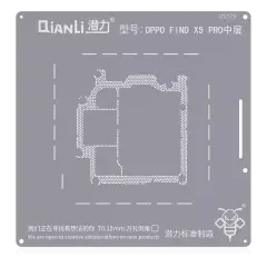 Bumblebee Stencil (QS179) For OPPO Find X5 Pro Middle Frame (Qianli)
