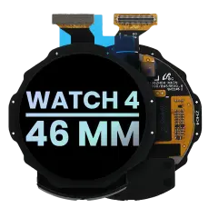 LCD Assembly Compatible For Samsung Galaxy Watch 4 Classic (46mm) (Service Pack) (Black)