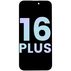 OLED Assembly With Proximity Sensor Flex Pre-Installed Compatible For iPhone 16 Plus (Service Pack)