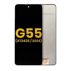 LCD Assembly Without Frame Compatible For Motorola Moto G55 5G (XT2435 / 2024) (Refurbished) (All Colors)