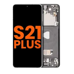 OLED Assembly With Frame Compatible For Samsung Galaxy S21 Plus 5G (Blemish: Grade B) (Phantom Black)