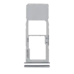 Single Sim Card Tray Compatible For Samsung Galaxy A71 (A715 / 2020) (Prism Crush Silver)