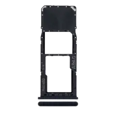 Single Sim Card Tray Compatible For Samsung Galaxy A21S (A217 / 2020) (Black)