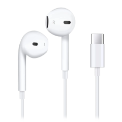 EarPods (Type-C Connector) For iPhone / iPad / iPod (OEM Grade New) (Bulk Packaging)