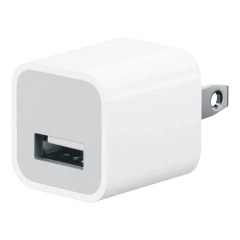 5W USB-A Power Wall Adapter For IPhone / IPad / Watch / IPod (OEM Grade New) (Bulk Packaging) (50 Pack)