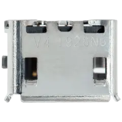 Charging port soldering required - 05 Pin - Micro B - 2 Anchor Points (C007)