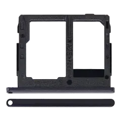 Sim Card Tray Compatible For Samsung Galaxy Tab A 8.0" (2017) (T385 / T387) (Cellular Version) (Black)