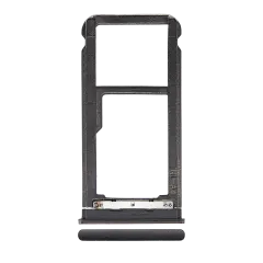 Sim Card Tray Compatible For Samsung Galaxy Tab A 8.0" (T295) (2019) (LTE Version) (Carbon Black)