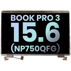 Complete OLED Assembly Compatible For Samsung Galaxy Book 3 Pro 15.6" (NP750QFG Series) (Service Pack)