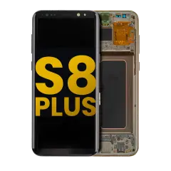 OLED Assembly With Frame Compatible For Samsung Galaxy S8 Plus (Refurbished) (Maple Gold)