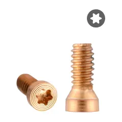 Bottom Screws Compatible For Huawei Mate 9 (100 Pack) (Brown)