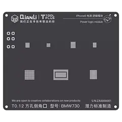 3D Power Logic iBlack Stencil Compatible For iPhone 6 (BMW730) (Qianli)