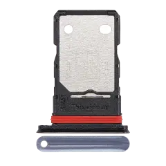 Dual Sim Card Tray Compatible For OnePlus Nord (Gray Onyx)