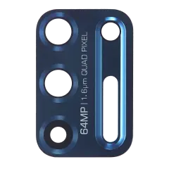 Back Camera Lens Compatible For Motorola Moto G9 Plus (XT2087 / 2020) (10 Pack) (Indigo Blue)