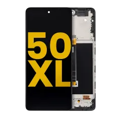 LCD Assembly With Frame Compatible For TCL 50 XL 5G (Refurbished) (All Colors)