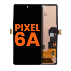 OLED Assembly With Frame (With Finger Print Sensor) Compatible For Google Pixel 6A (Blemish: Grade A) (All Colors)