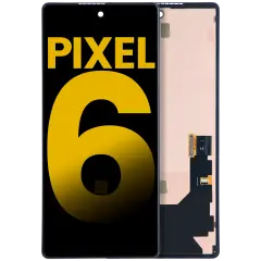 OLED Assembly With Frame (Without Finger Print Sensor) Compatible For Google Pixel 6 (Refurbished) (All Colors)