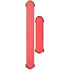 Hard Buttons (Power / Volume) Compatible For Samsung Galaxy S25 / S25 Plus (Premium) (Coral Red)