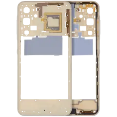Mid-Frame Housing Compatible For Samsung Galaxy A16 5G (A166U / 2024) (US Version) (Gold)