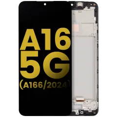 OLED Assembly With Frame Compatible For Samsung Galaxy A16 5G (A166U / 2024) (US Version) (Refurbished) (All Colors)