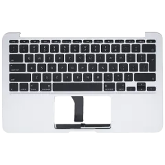 Top Case With Keyboard And Microphone Compatible For MacBook Air 13" (A1466 / Mid 2013 / Early 2014 / Early 2015 / Mid 2017) (UK English) (Used OEM Pull: Grade B/C)