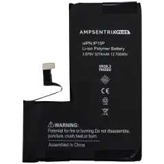 Replacement Battery For iPhone 15 Pro (AmpSentrix Plus)