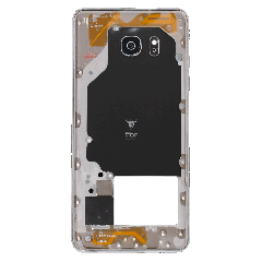 Mid- Frame Housing For Samsung Galaxy Note 5 (Service Pack) (Black Sapphire)