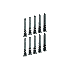Security Screw For iPhone 12 / 12 mini / 13 / 13 mini (100 Pack) (Service Pack) (Black)