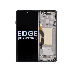 OLED Assembly With Frame For Motorola Moto Edge (XT2519 / 2025) (Genuine OEM) (Deep Forest)