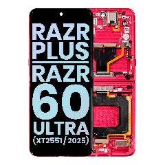 Main OLED Assembly For Motorola Razr Plus / Razr 60 Ultra (XT2551 / 2025) (Genuine OEM) (Cabaretl)