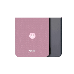Flip Back Cover Glass For Motorola Razr / Razr 60 (XT2553 / 2025) (Genuine OEM)(Parfait Pink)