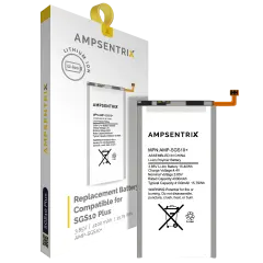 Replacement Battery For Samsung Galaxy S10 Plus (AmpSentrix Pro)