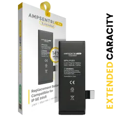 Replacement Battery For iPhone SE (2016) (AmpSentrix Pro Extended)