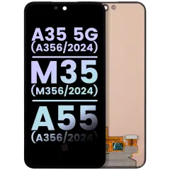 OLED Assembly Without Frame For Samsung Galaxy A35 5G (A356 / 2024) / M35 (M356 / 2024) / A55 (A556 / 2024) (Service Pack) (All Colors)
