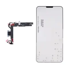 USB-C Charging Port Flex Cable For iPhone 17 (Genuine OEM) (Mist Blue)