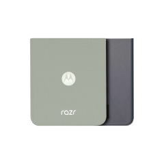 Flip Back Cover Glass For Motorola Razr / Razr 60 (XT2553 / 2025) (Genuine OEM)(Lightest Sky)