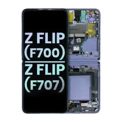 Inner OLED Assembly With Frame For Samsung Galaxy Z Flip 4G (F700) (Service Pack) (Mirror Purple)