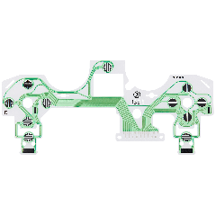 Conductive Film Keypad Ribbon Cable for PlayStation 4 Controllers (Version 1: JDS-40)