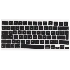 KeyBoard Keycap Kit For MacBook  Air 13" (Mid 2022 to  Mid 2024 ) / Pro 14"   / Pro 16"  (Late 2021 to Late 2024) (Space Gray / Silver/ Starlight / Space Black) (UK English)