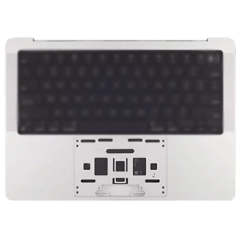 Top Case With Battery ISO Swiss French For MacBook Pro 14" A3434 (2025) (Genuine OEM) (Silver)
