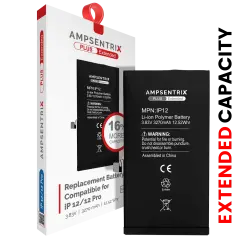 Replacement Battery For iPhone 12 / 12 Pro (AmpSentrix Plus Extended)