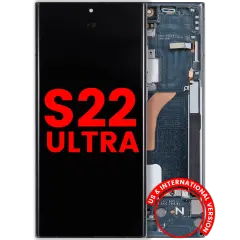 OLED Assembly With Frame For Samsung Galaxy S22 Ultra 5G (US & International Version) (Aftermarket Plus) (Green)