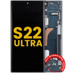 OLED Assembly With Frame For Samsung Galaxy S22 Ultra 5G (US & International Version) (Refurbished) (Green)