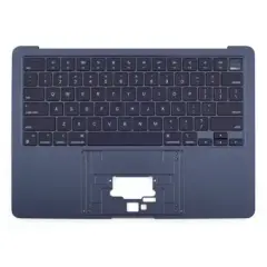 Top Case with Keyboard For MacBook Air 13" A2681 (2022)  (ISO English International) (Genuine OEM) (Midnight)
