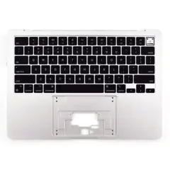 Top Case with Keyboard For MacBook Air 13" A2681 (2022)  (ISO Romanian) (Genuine OEM) (Silver)