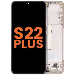 OLED Assembly With Frame For Samsung Galaxy S22 Plus 5G (Blemish: Grade A) (Pink Gold)