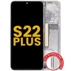 OLED Assembly With Frame For Samsung Galaxy S22 Plus 5G (US & International Version) (Refurbished) (White)