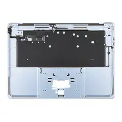 Top Case with Keyboard For MacBook Air 15" A3241 (2025) (ISO Western Spanish) (Genuine OEM) (Sky Blue)