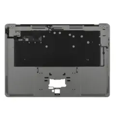 Top Case with Keyboard (ISO Danish) For MacBook Air 15" A3114 (2024) (Genuine OEM) (Space Gray)
